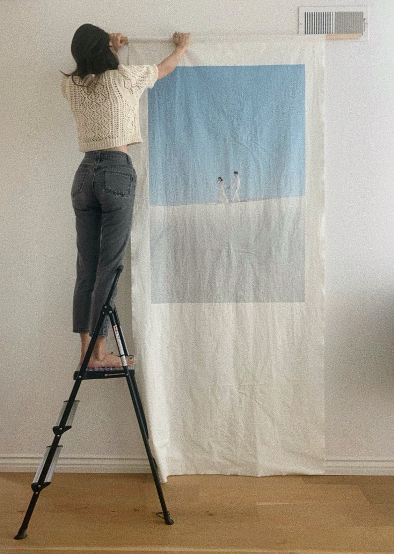 Add Extra Length: Custom Tapestry, Fabric Banner image 2