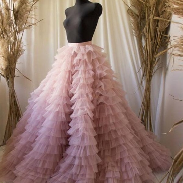 Pink Tulle Skirt Etsy