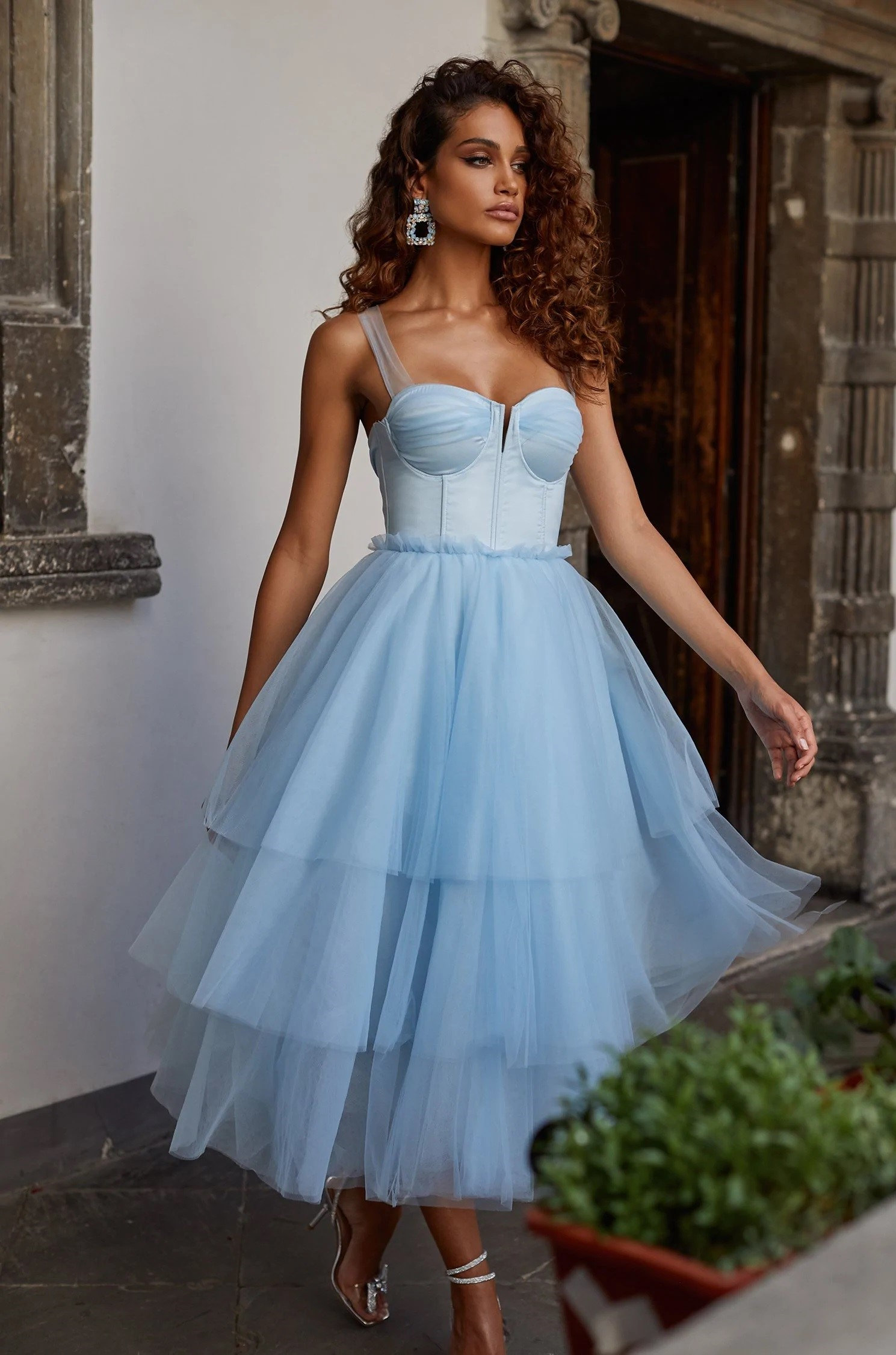 Blue Tulle Dress - Etsy