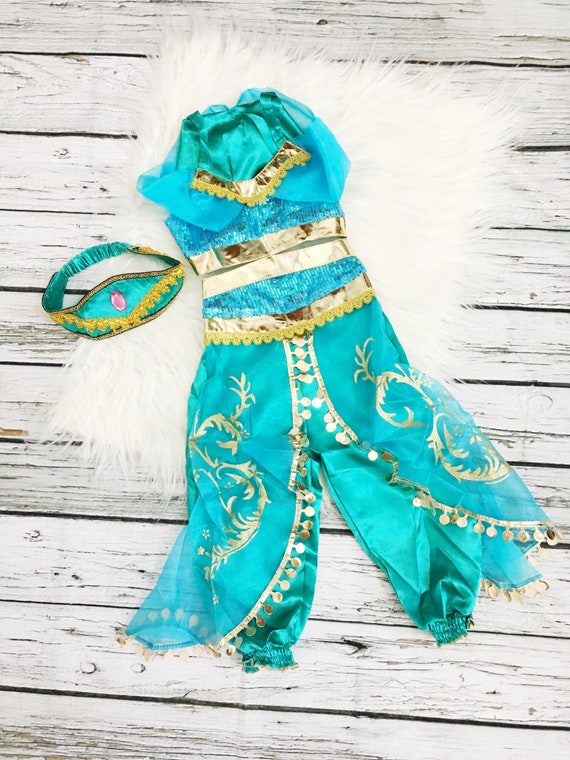 2t princess jasmine costume