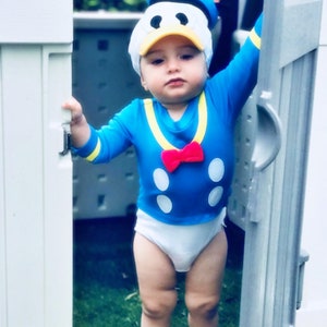 donald duck baby outfit