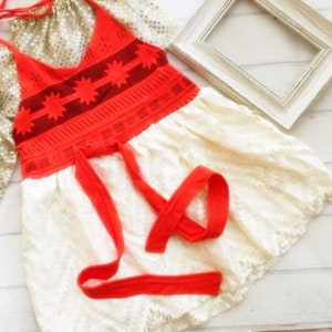 Baby Moana Costumebaby Moana Outfitmoana Birthdayfirst Etsy