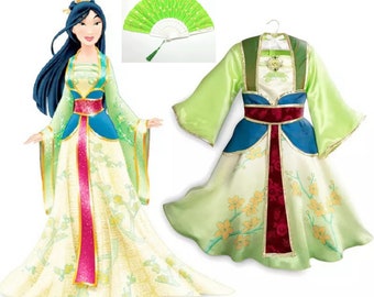 mulan costume kid