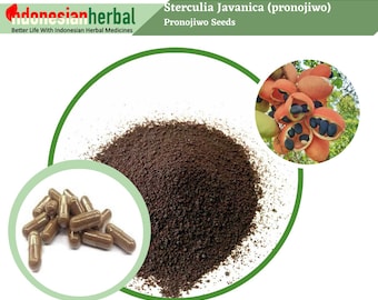 Capsule Of  Pure Pronojiwo Seeds (Sterculia Javanica) Organic  Natural Herbs