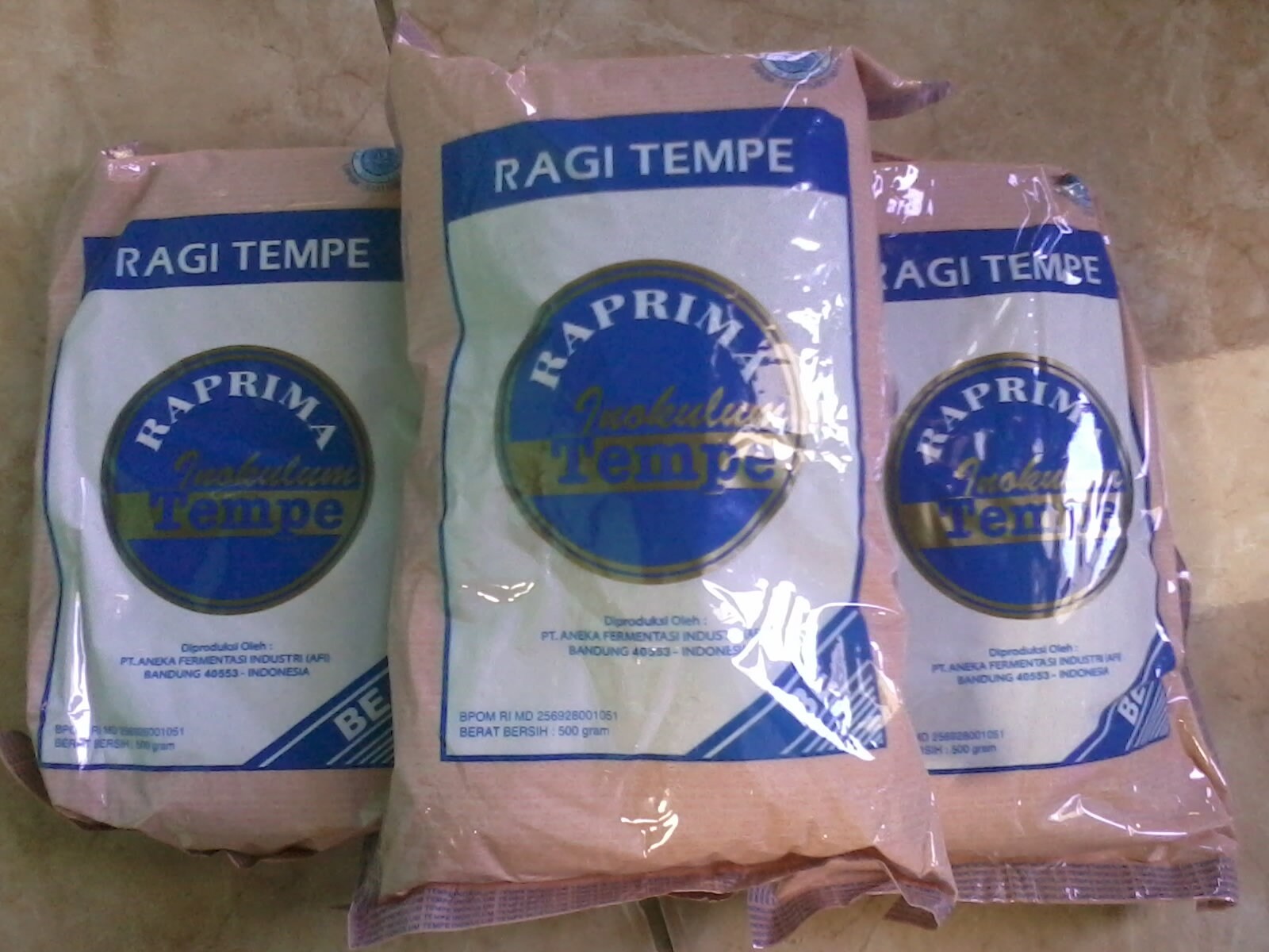 Tempeh Starter Yeast Ragi Inokulum RAPRIMA Rhizopus Oligosporus How to