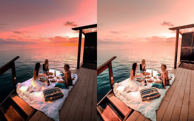 6 Bahamas Islands Presets Mobile Lightroom Preset Blogger Preset for Light Enhanced Photos Editing Adobe Lightroom Mobile