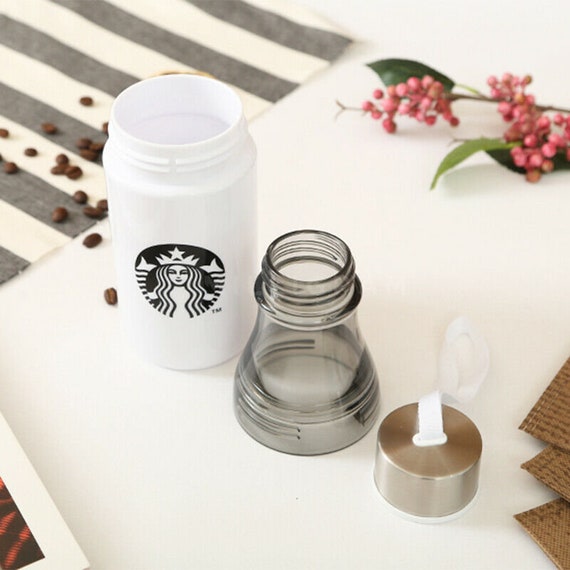 Starbucks Korea White Sunny Strap Water Bottle Tumbler 500ml 16.9oz