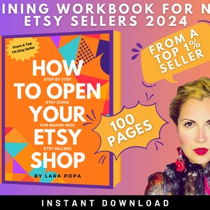 Etsy Shop Success Guide, Etsy Start-Up Tips, How to Open an Etsy Shop in 2024, Instant Etsy Shop Setup, Etsy Beginners Blueprint