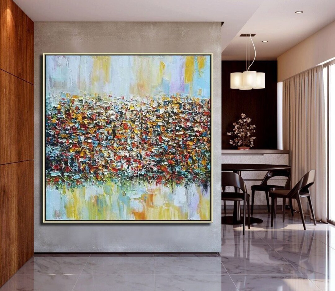 Extra Large Abstract Painting on Canvas, Textured Wall Art - Etsy Australia