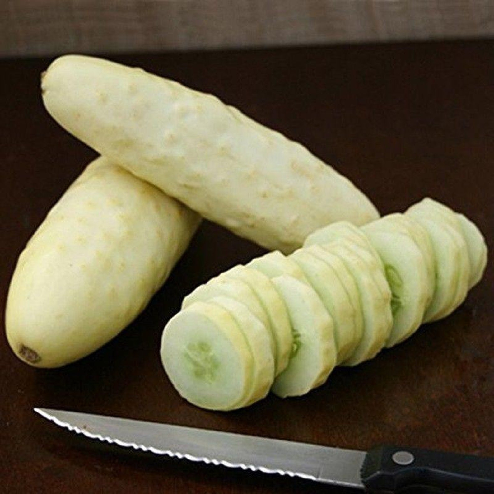 silver slicer cucumber silver slicer cucumber