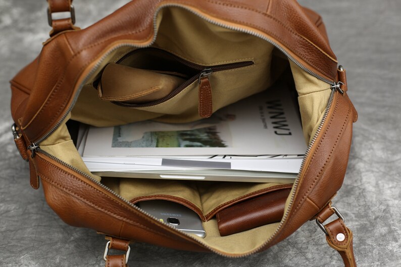 Sac de week end et de voyage en cuir pour hommes