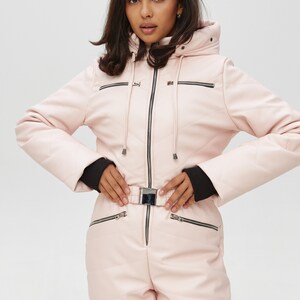 Schneeanzug Kapuzenpullover Einteiler Skianzug Damen Winter Wasserdicht Dick Warm Schneejacke - China Einteilige Schneeanzüge Und Ski Overalls Preis
