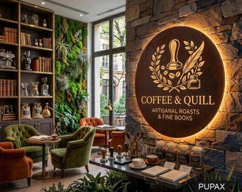 Round Rusty Metal Sign, Circle Corten Steel Sign, Illuminated Raw Metal Logo, Led Rusty Sign, Business Sign, Lazer Cut Metal Sign, Wall Sign