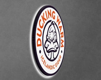 Custom LED Logo Sign: 3D Illuminated Business Sign