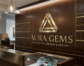 Laser Cut Logo Sign, Beauty Salon Sign, 3D Business Sign, Business Signboard, Custom Laser Cut, Logo With Raised 3D Design, Dentist Sign