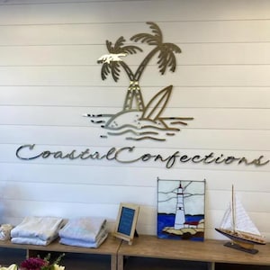 Custom Laser Cut Logo Sign: 3D Raised Business Sign