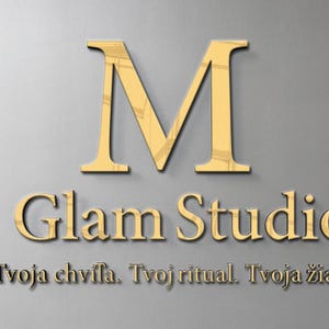 Cartello aziendale 3D personalizzato, decorazione murale con firma, cartello con logo personalizzato, logo 3D, trasforma il tuo logo in un cartello, cartello per reception, montato a parete
