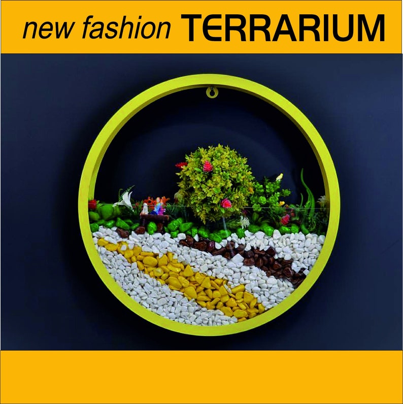 Modern Round Steel Wall Vase Hanging Wall Planter Hanging Etsy