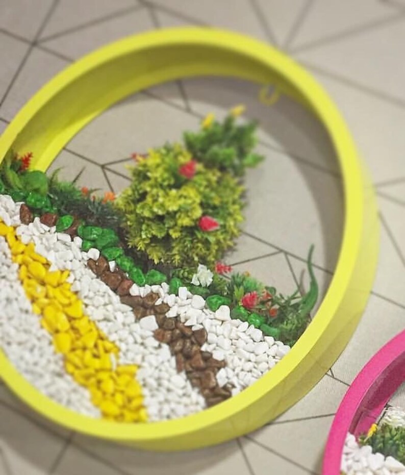 Terrario de metal colgante cajas de jardinera de pared nuevo | Etsy