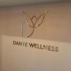 Custom 3D Acrylic Business Logo Sign - Salon & Dentistry Signage
