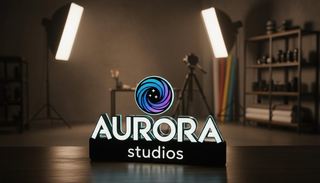 Custom Business Sign, Acrylic Led Table Sign, Tabletop Led Sign ...
