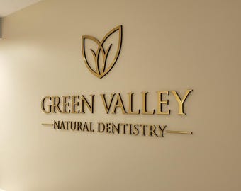 Custom Laser Cut Sign, Business Sign, Beauty Salon Sign, Eye Doctor Lobby Signage, Reception Logo, Nursery Name Sign, Clinic Sign, Dentist
