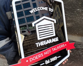 Custom 3D Logo Sign: Laser Cut Business Signage