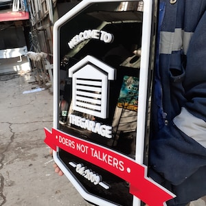 Acrylschild Geschäft, Benutzerdefiniertes 3D-Business-Dekor, Laser-Schnitt-Logo, Plexiglas-Schilder für die Wand, Geschäftsnamen-Schild, Empfang Logo-Schild-Emblem
