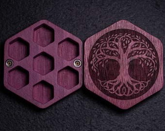 Purple Heart Dice Vault Council of the Seven