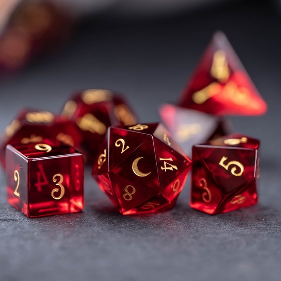 Garnet dnd dice sale