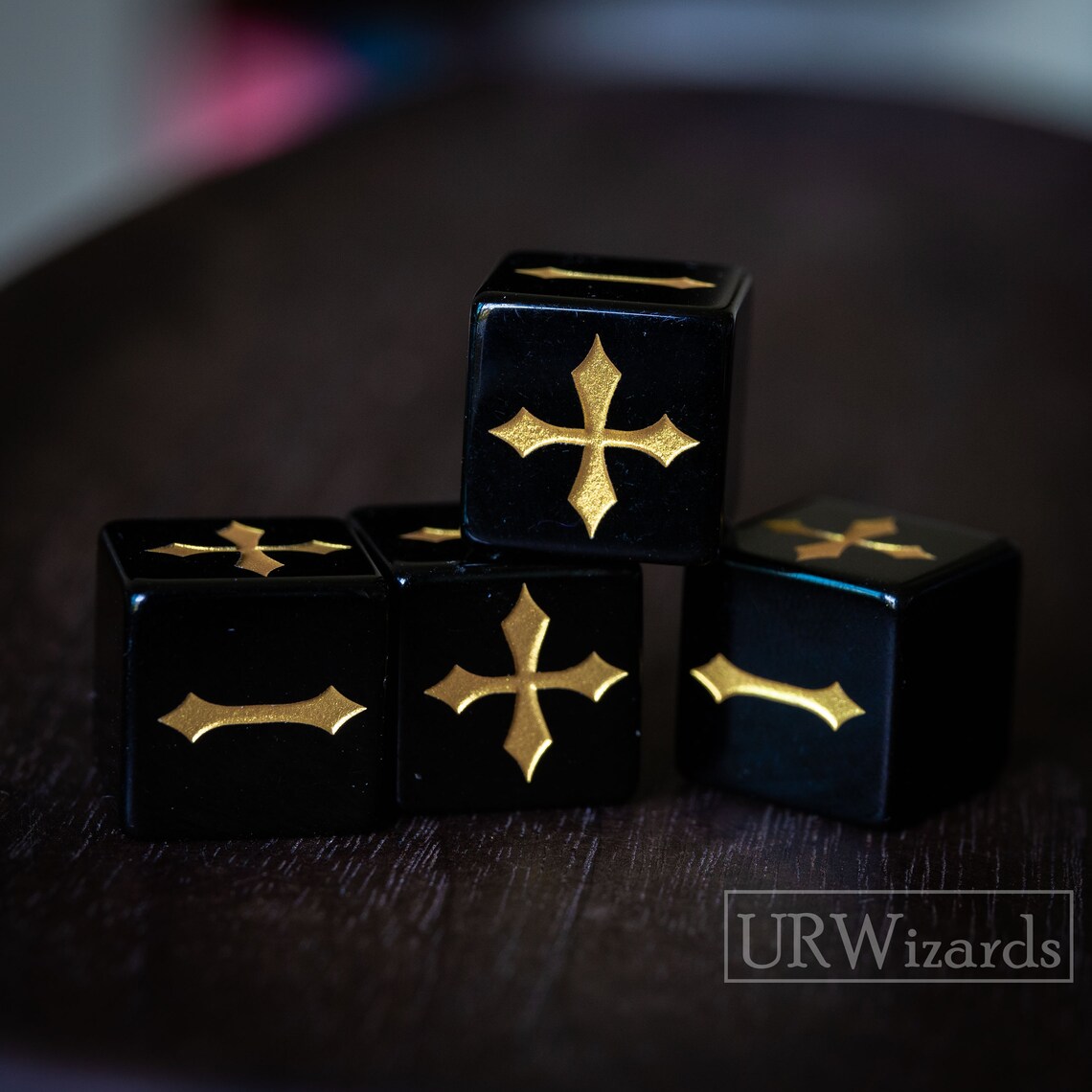 Engrave Obsidian Fudge Dice D6 4 Pcs Fate Dice Etsy UK