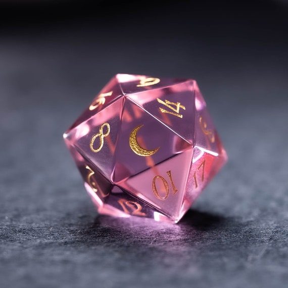 Fallout Pink/Black Mini Polyhedral Dice Charm Bracelet – Miss Moonshines  Makes
