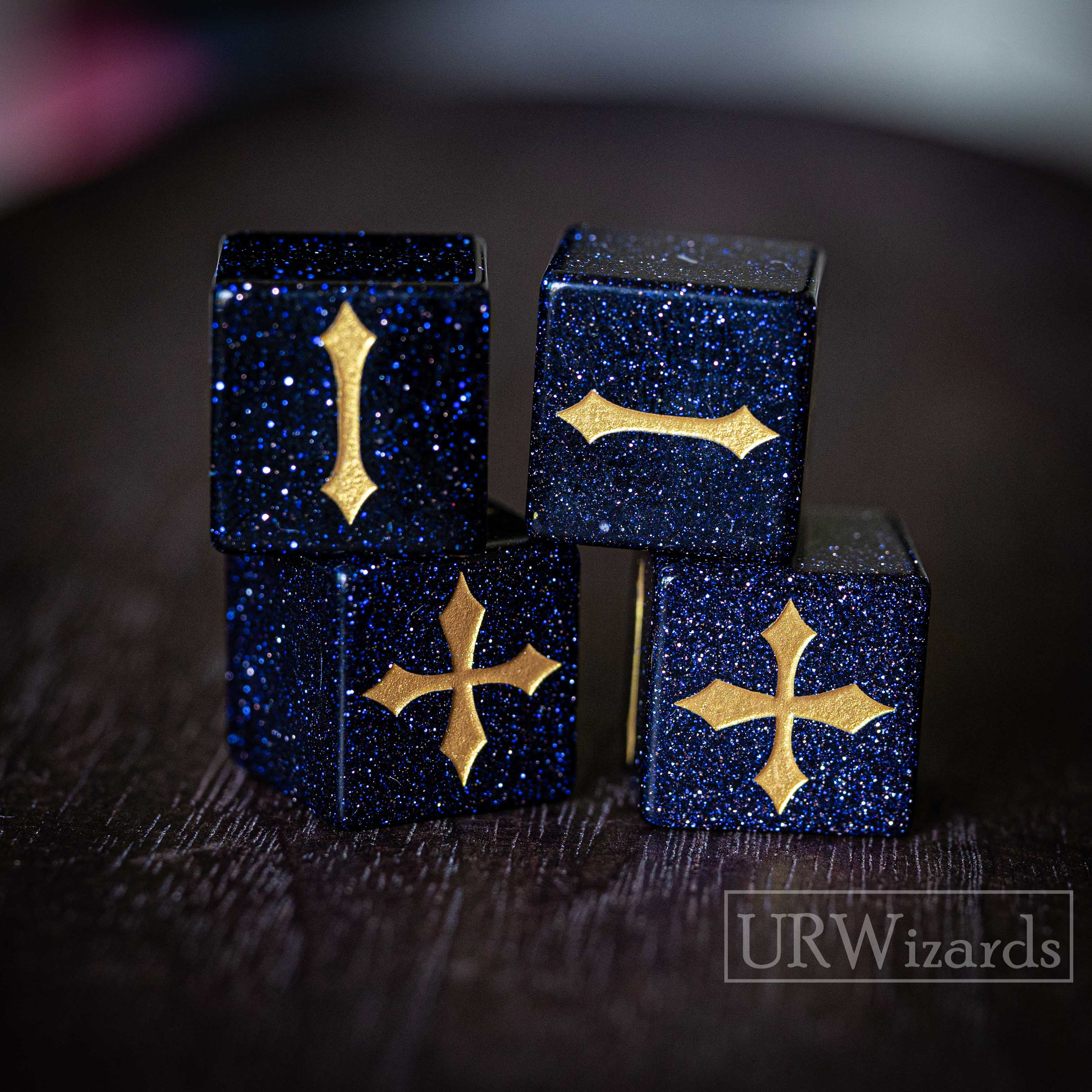 Engrave Blue Sandstone Fudge Dice D6 4 Pcs Fate Dice Etsy