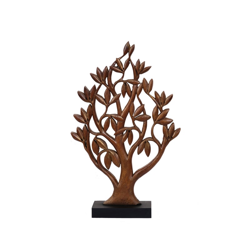 Handmade Tree of Life Wood Décor Made of Solid Acacia Wood Etsy