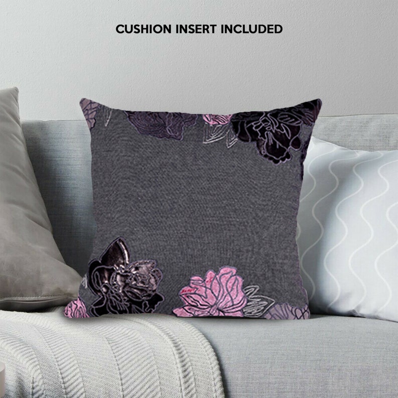 18x18 pillow cover Throw Pillow Cover Cushion Filler Etsy