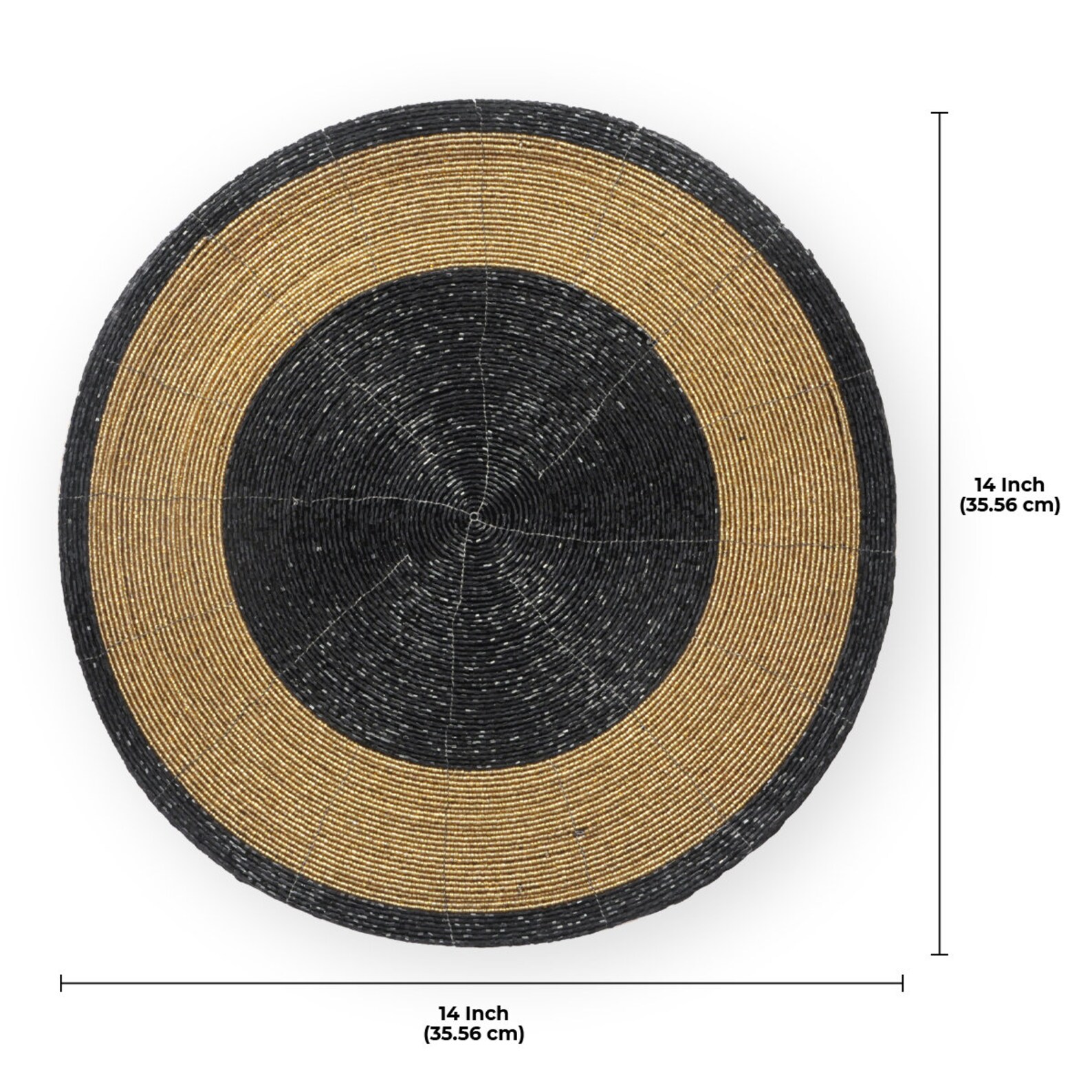 Beaded Placemats Placemats Set 4 Handmade Beads Placemat Etsy