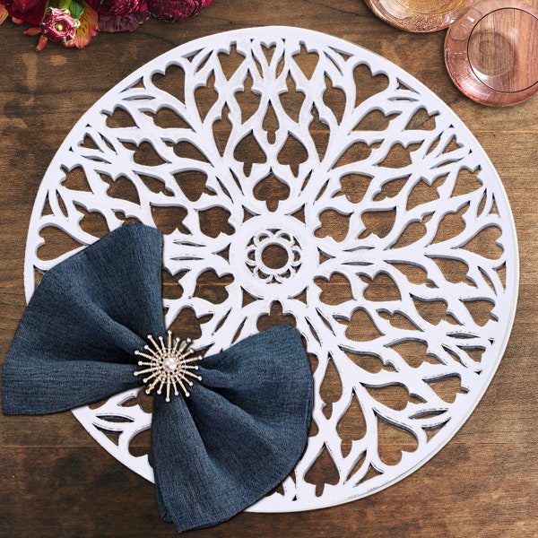 Round Placemats Etsy