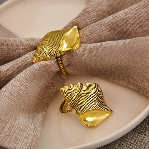 Gold Napkin Ring Etsy