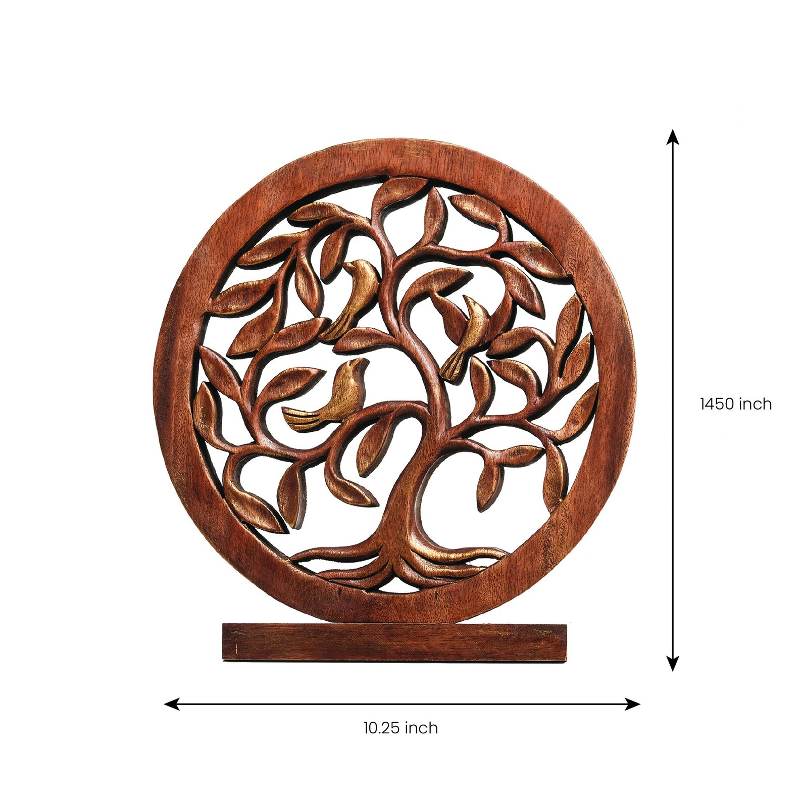 Handmade Wooden Tree of Life Décor a Symbol of Growth and Etsy