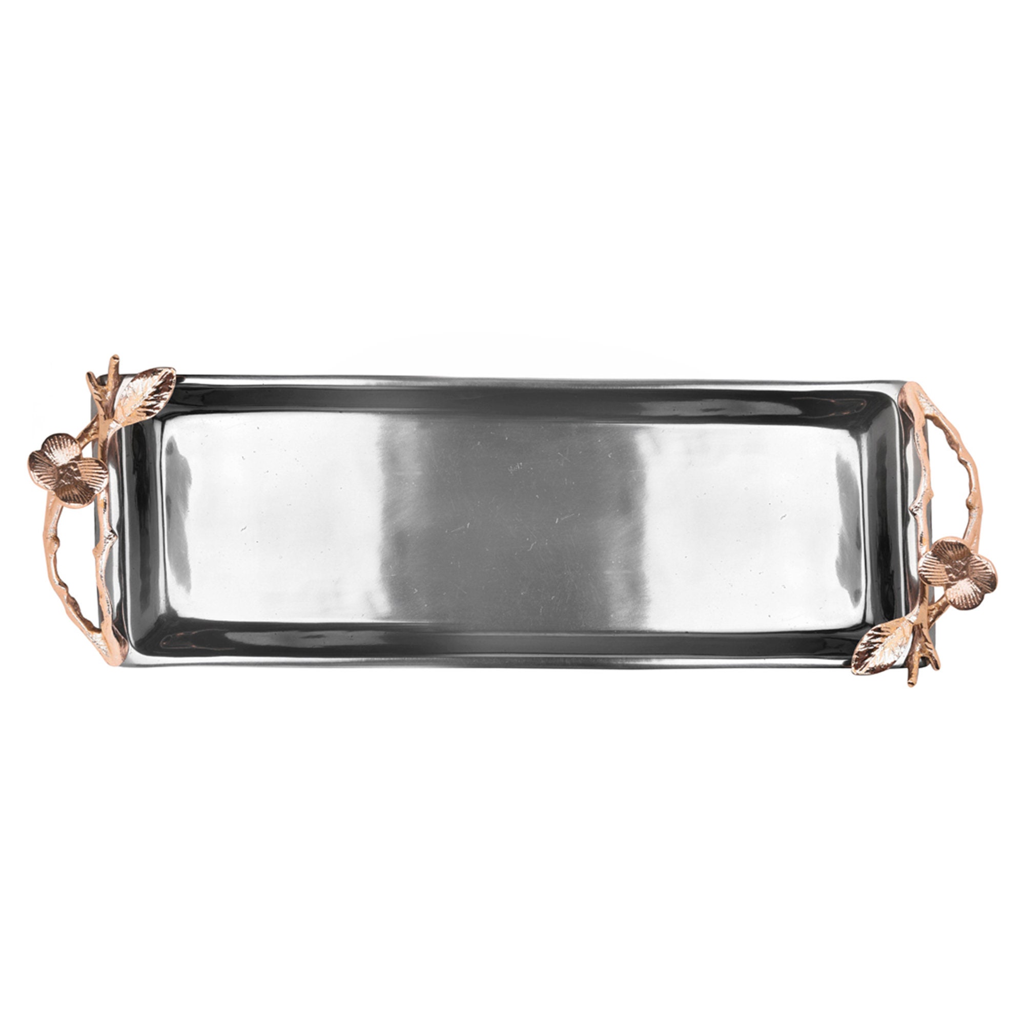 Decoración oro bandeja de baño aluminio y vidrio niquelados | Etsy