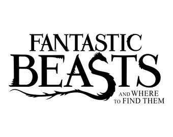 Fantastic beasts svg | Etsy