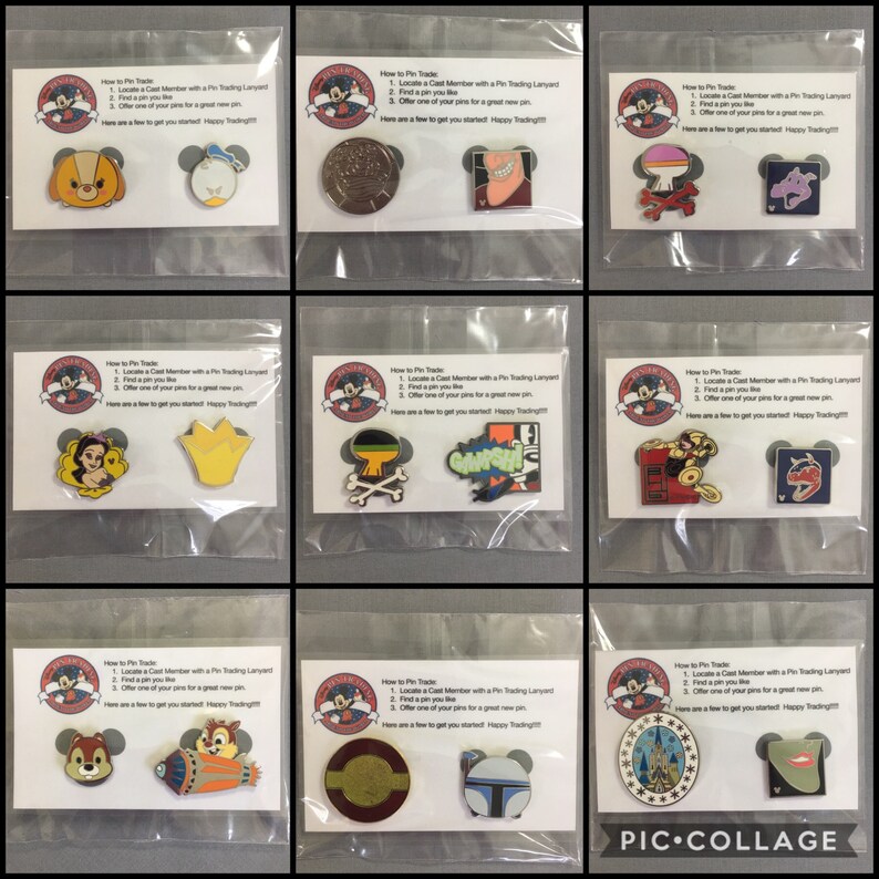 Disney Fish Extender Trading Pins Etsy