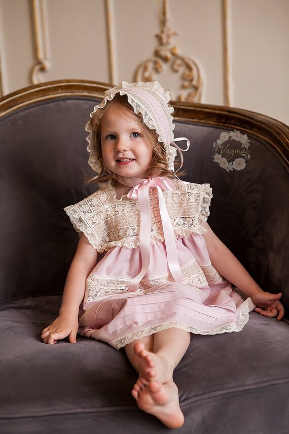 pale pink baby dress