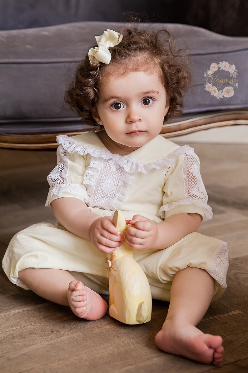 Jumpsuit Baby Romper Baby Onesie Boys Christening Etsy