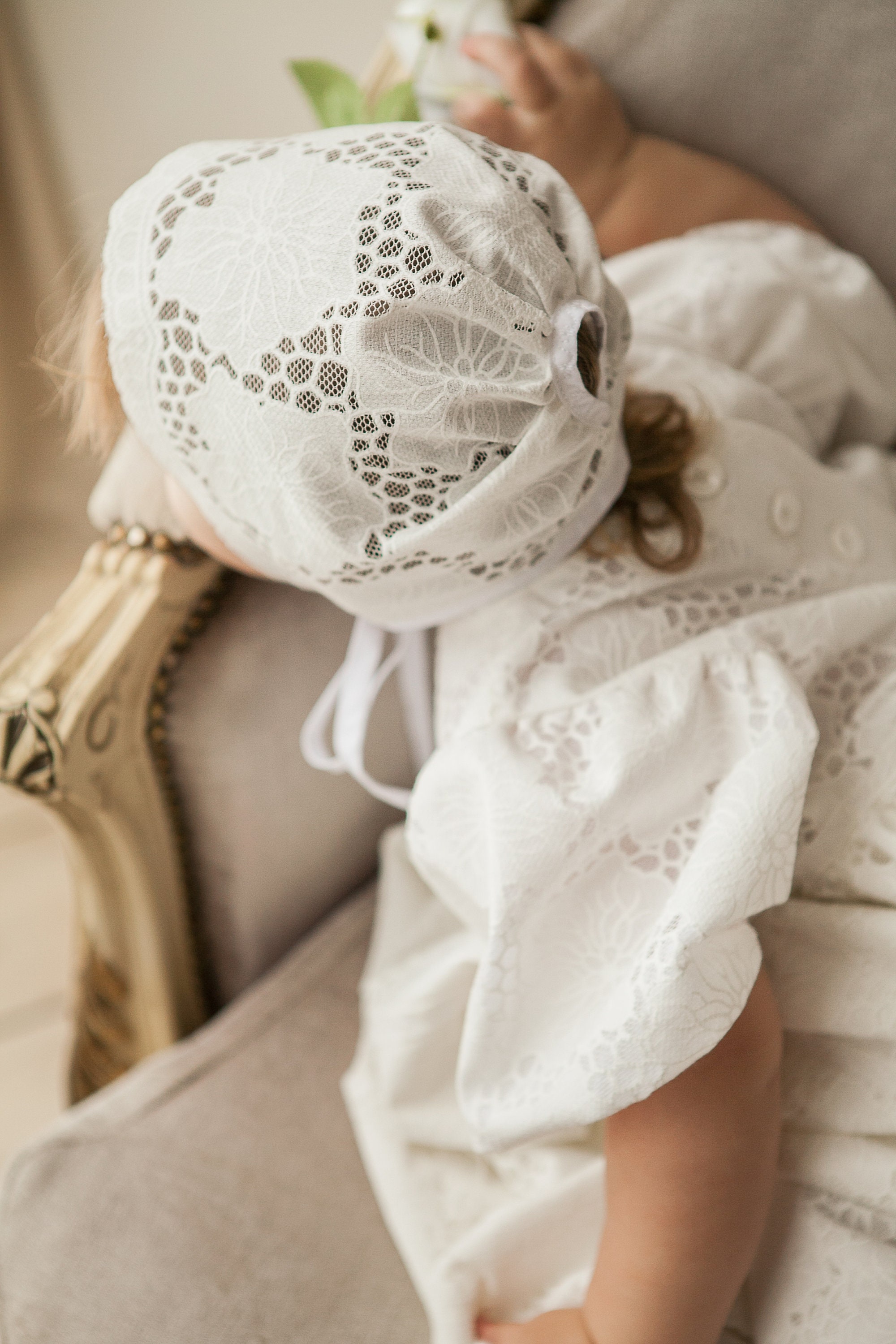 Christening Baptism hat Christening hat Baptism Etsy