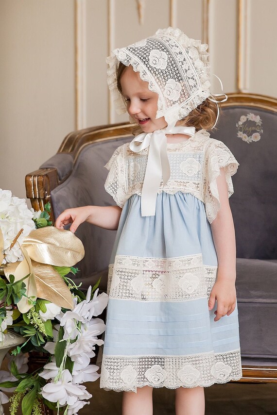 lace bonnet baby