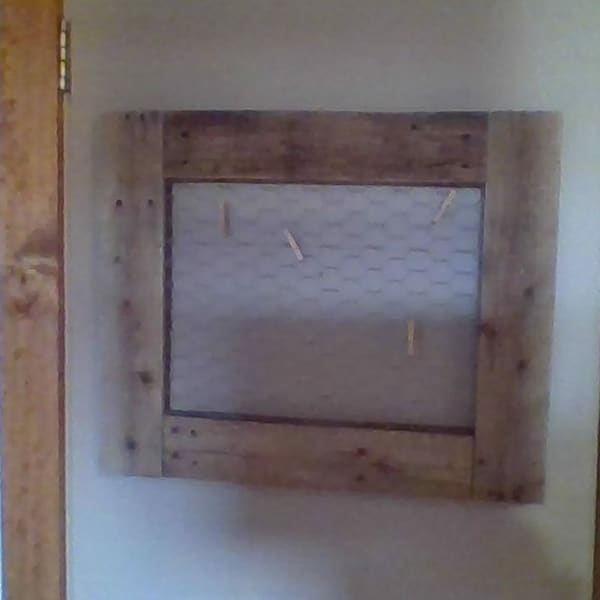 Chicken Wire Photo Frame Etsy