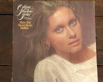 Olivia Newton John Have You Never Been Mellow album, 1973 Olivia Newton John record, vintage vinyl 33 lp, 70s music, Please Mr Please