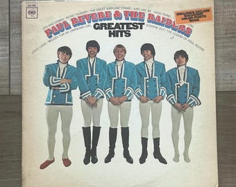 Paul Revere & The Raiders Greatest Hits album, 1967 Paul Revere And The Raiders album, Paul Revere and the Raiders vinyl, compilation lp