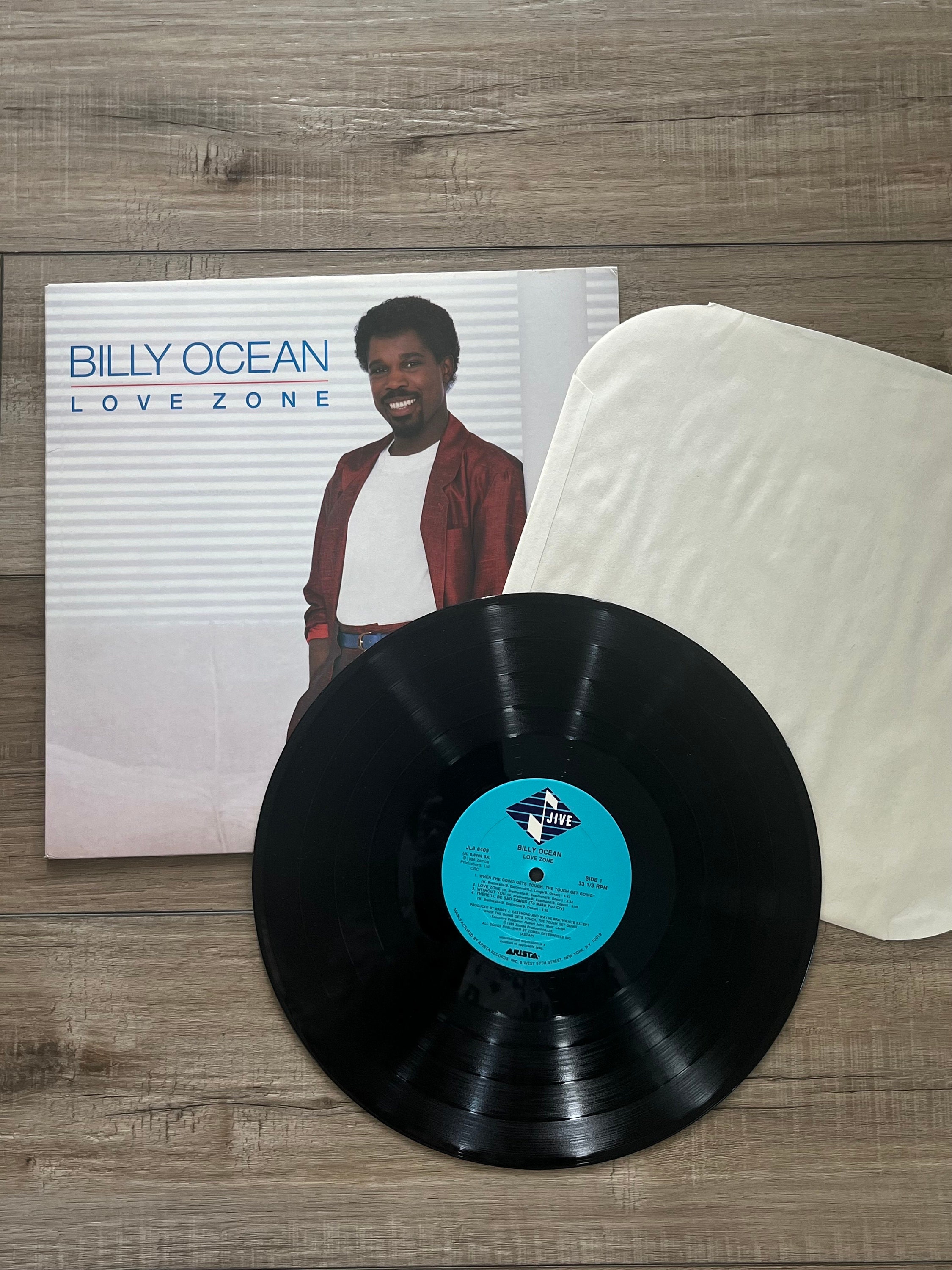 Billy Ocean Love Zone Album, 1986 Billy Ocean Album, Billy Ocean